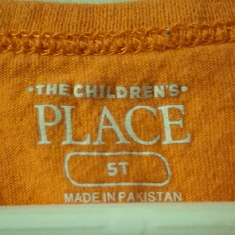 The Children's Place Orange Short Sleeve Graphic Tee